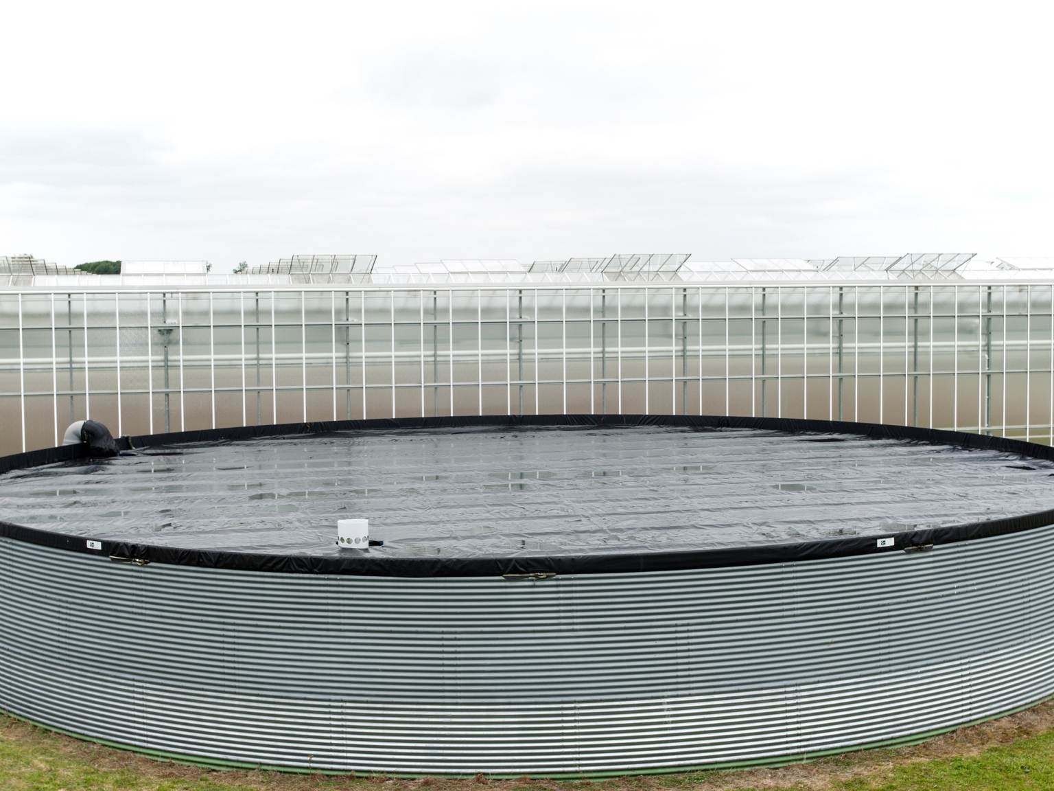 Installed Silofloat in water tank