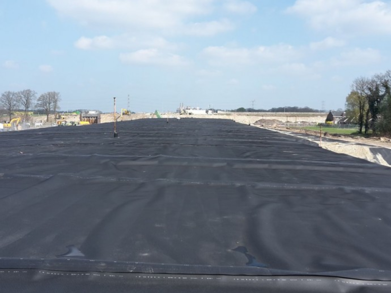 Sealing of the entrance ramp towards the A35