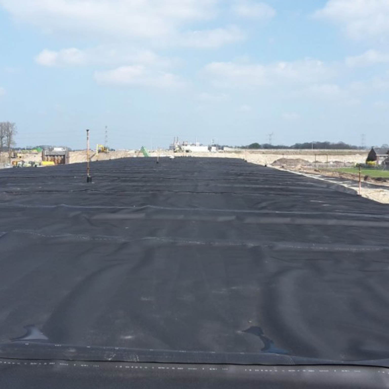 Sealing of the entrance ramp towards the A35