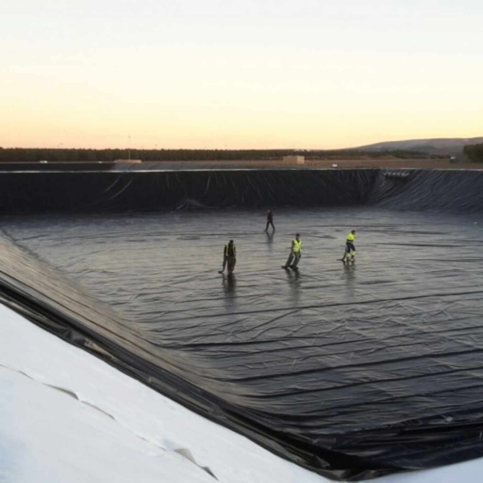 Construction of Bionatura water reservoirs