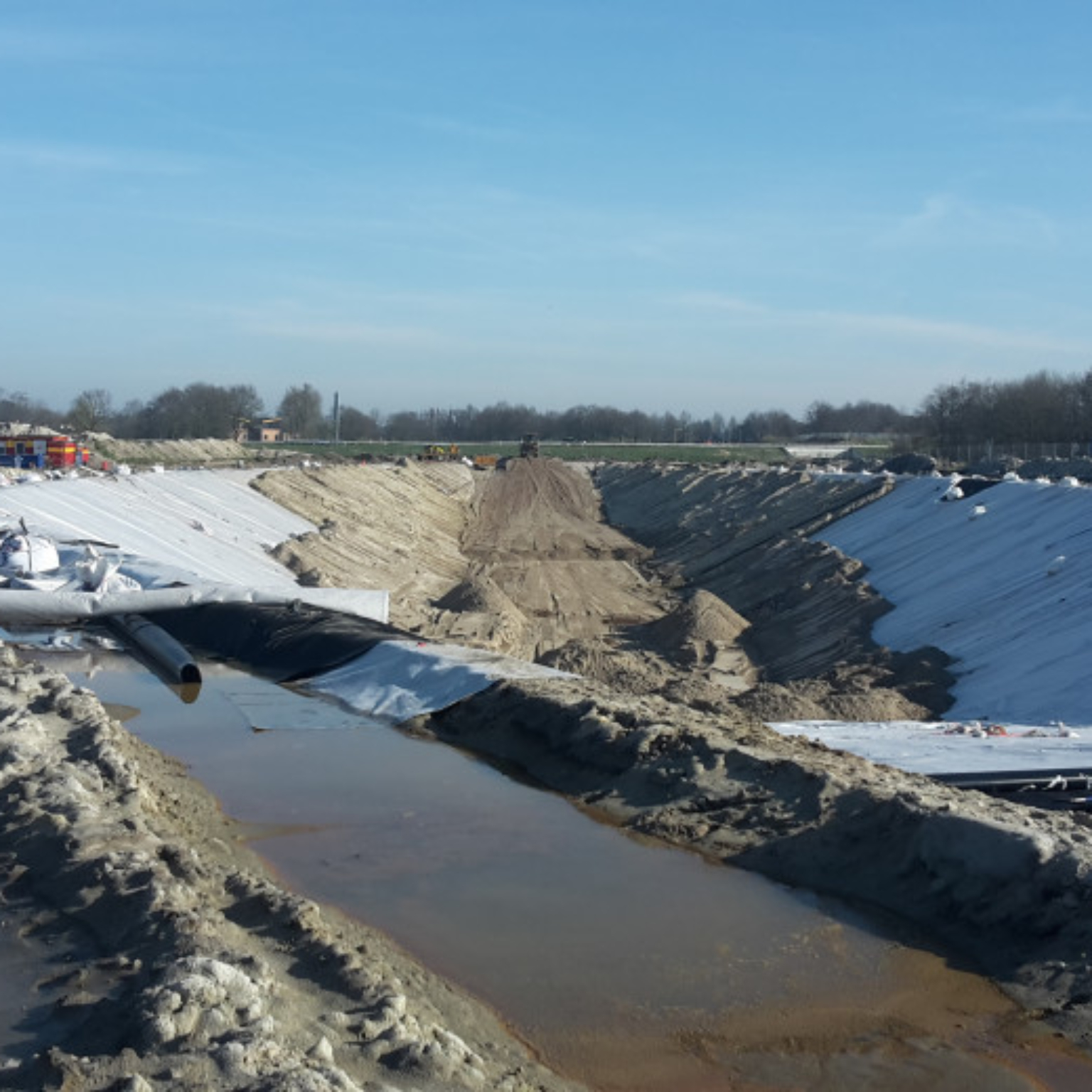 Tiefergelegte Straße A6/A7