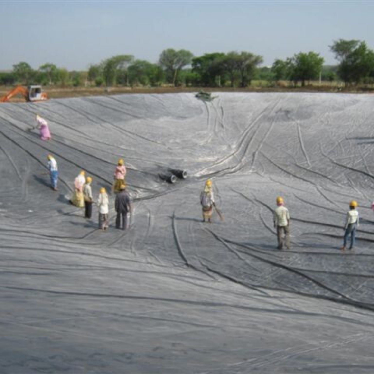 Anlage Wasserbecken Indien