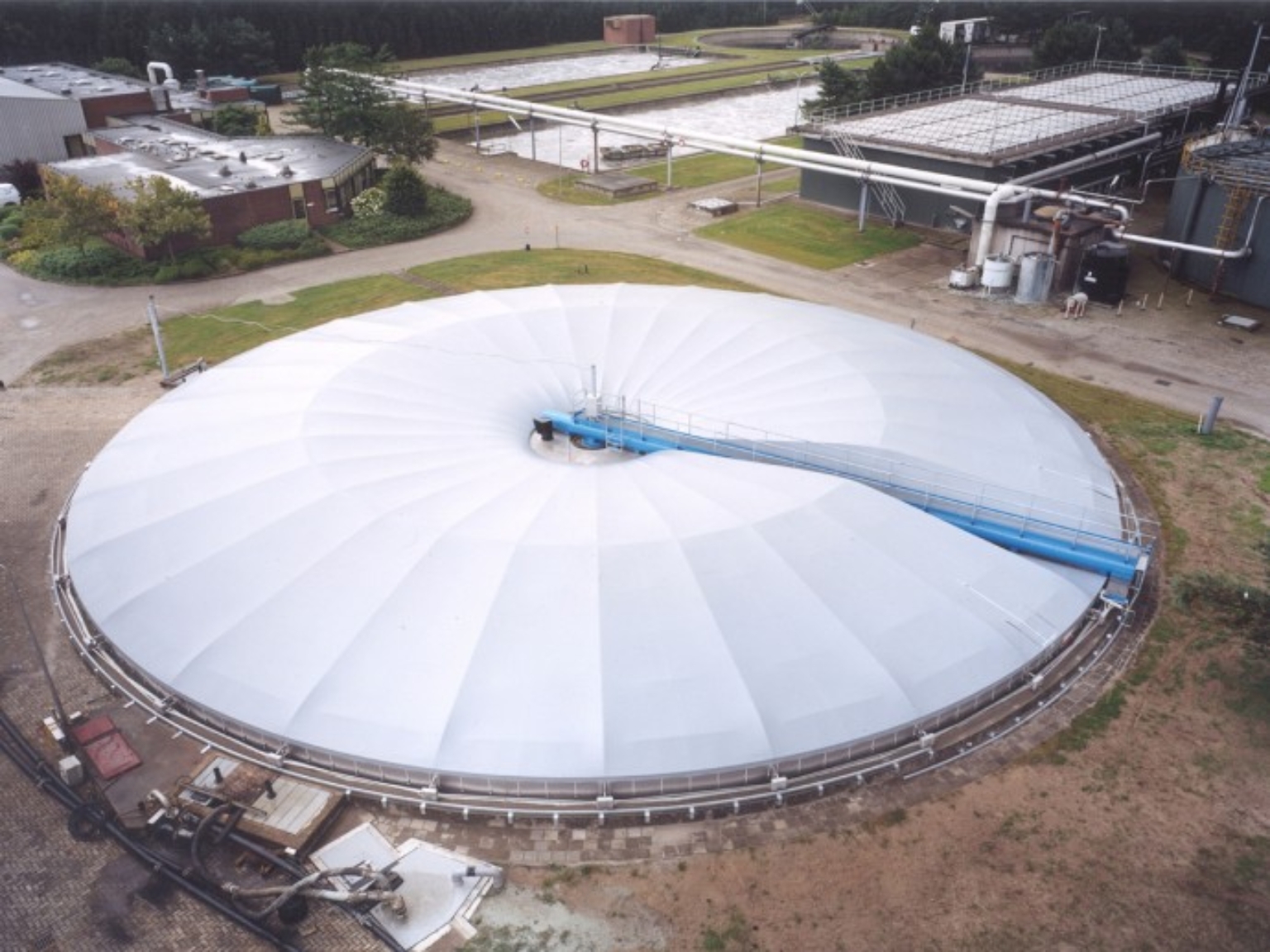 Rotating silo cover Eerbeek