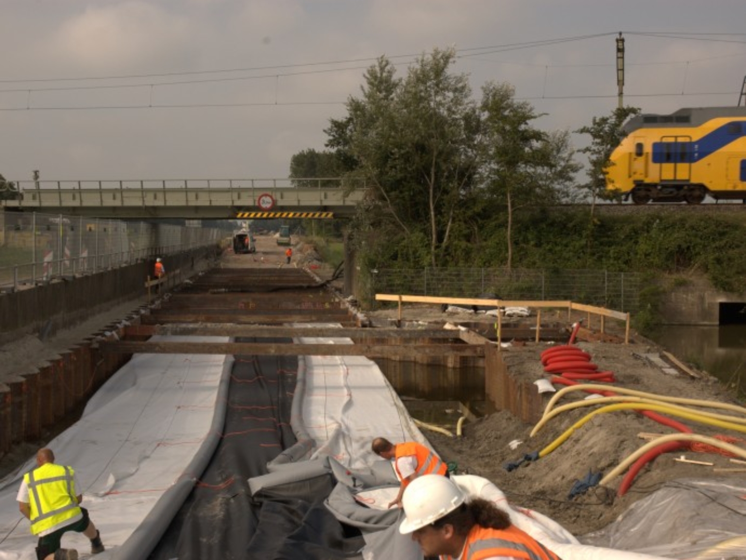 Train viaduct Schagen