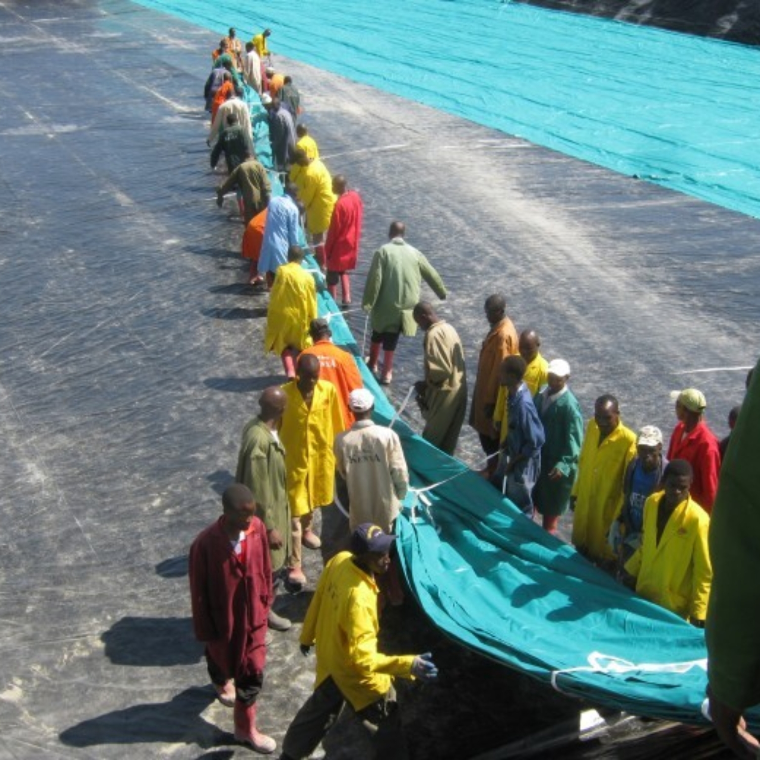 Construction of membrane in Kenya