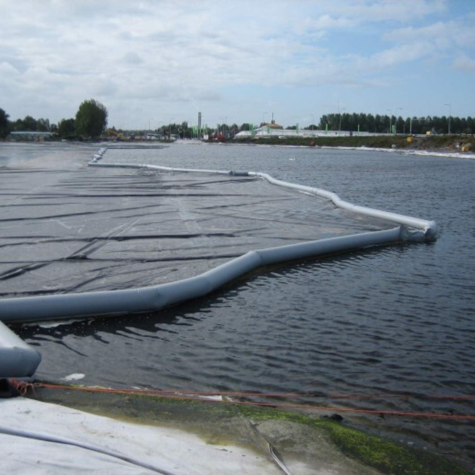 Membrane construction at the N242