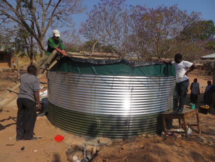 Drinking water storage Tanzania