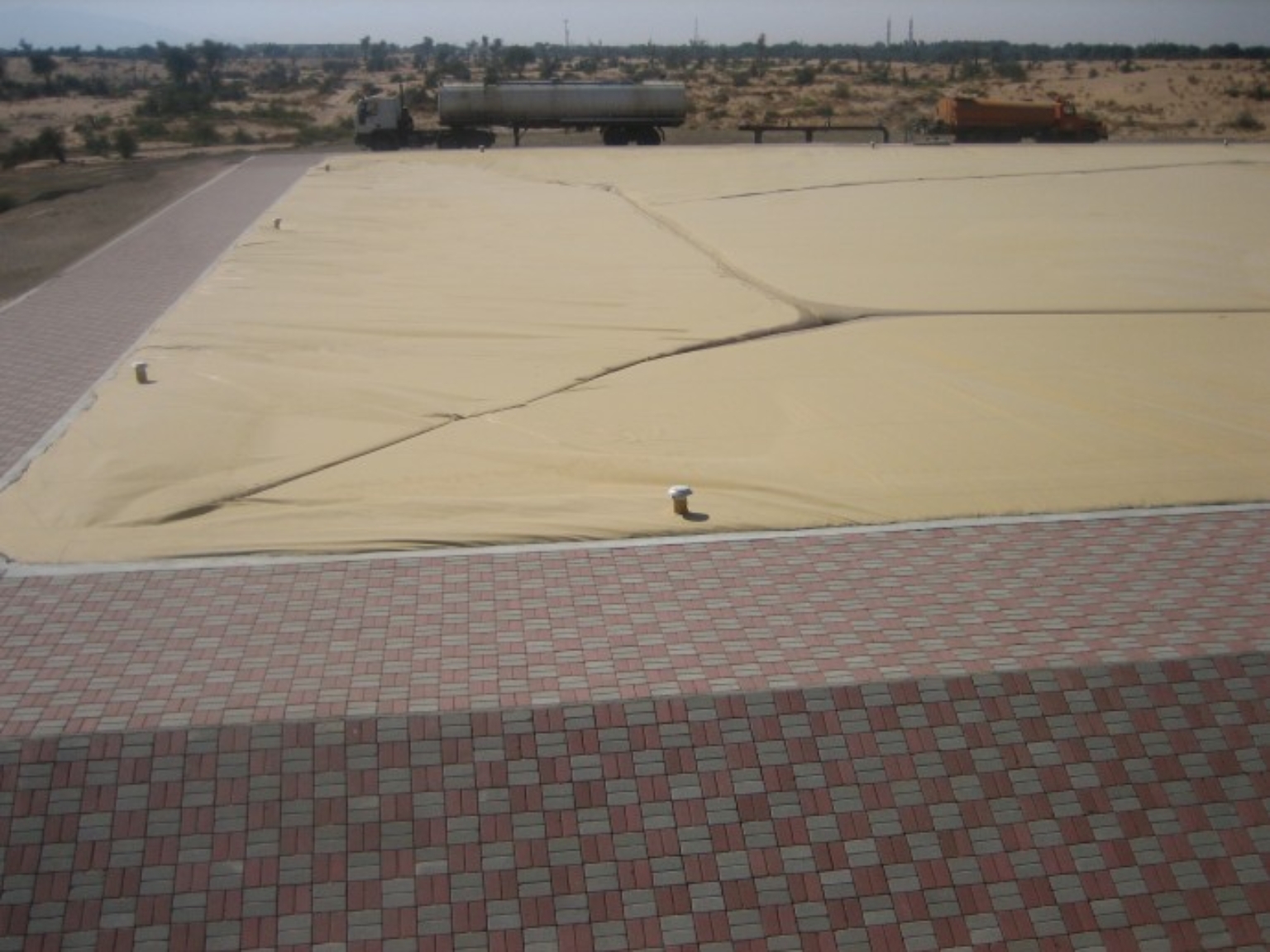 Fully enclosed water reservoir Al-Ain