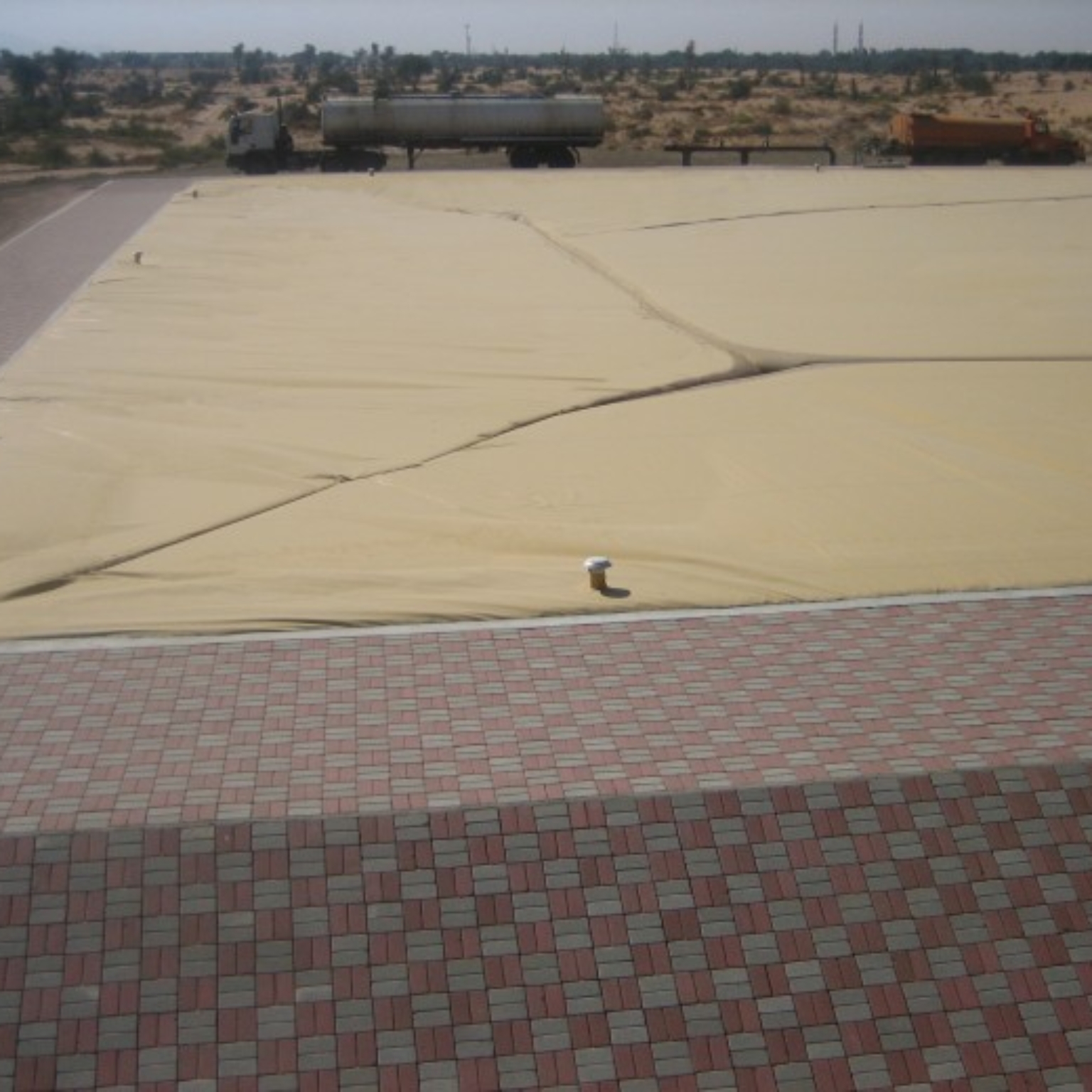 Fully enclosed water reservoir Al-Ain