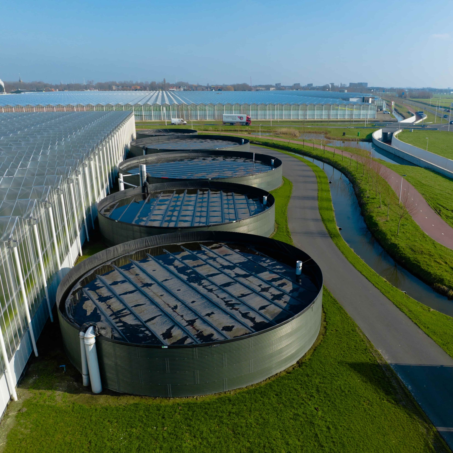 Silofloat im Wassersilo